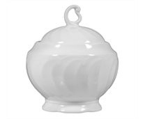 Seltmann Weiden Zuckerdose 0,24 l Leonore weiss