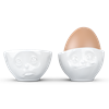 Fifty Eight Eierbecher Set - ochbitte/lecker weiß