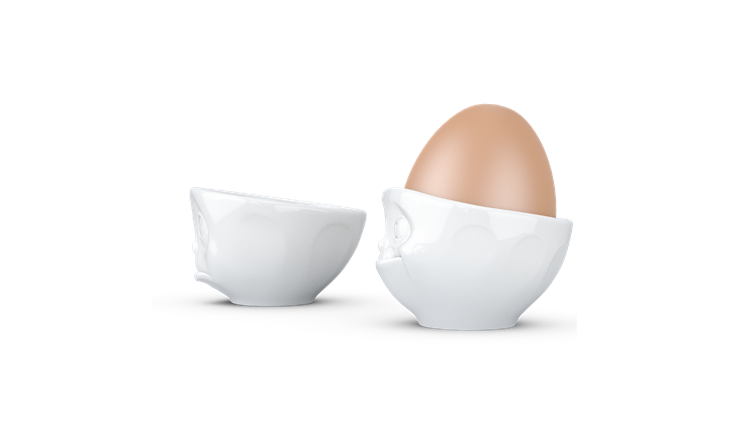 Fifty Eight Eierbecher Set - ochbitte/lecker weiß