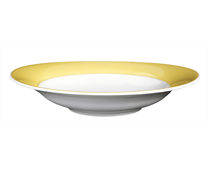 Seltmann Weiden Trio Suppenteller rund zitronengelb 23,5 cm